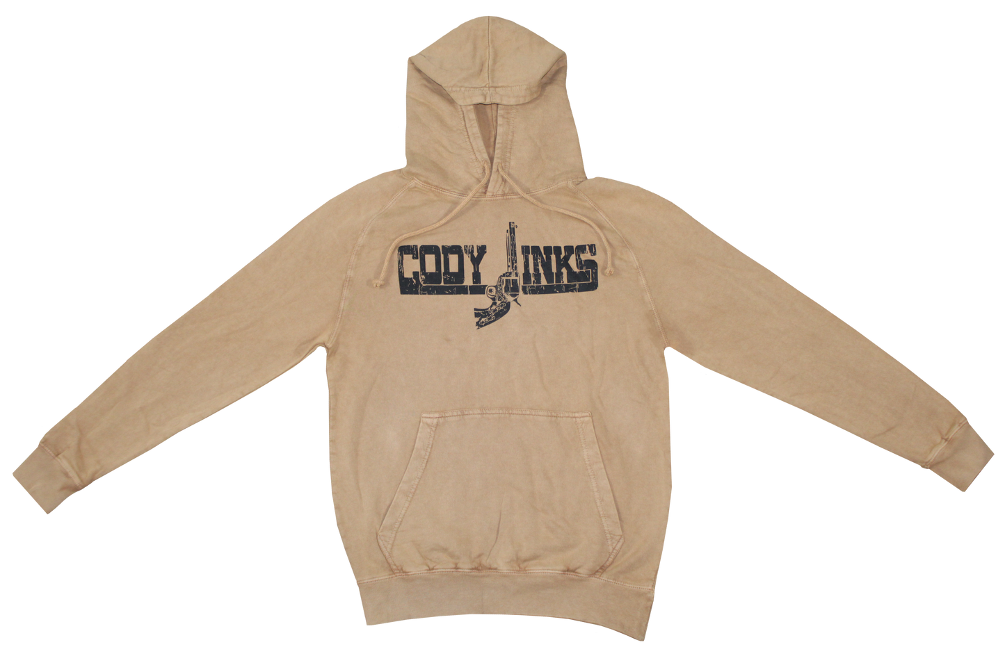 Beard Silhouette Pull-Over Hoodie