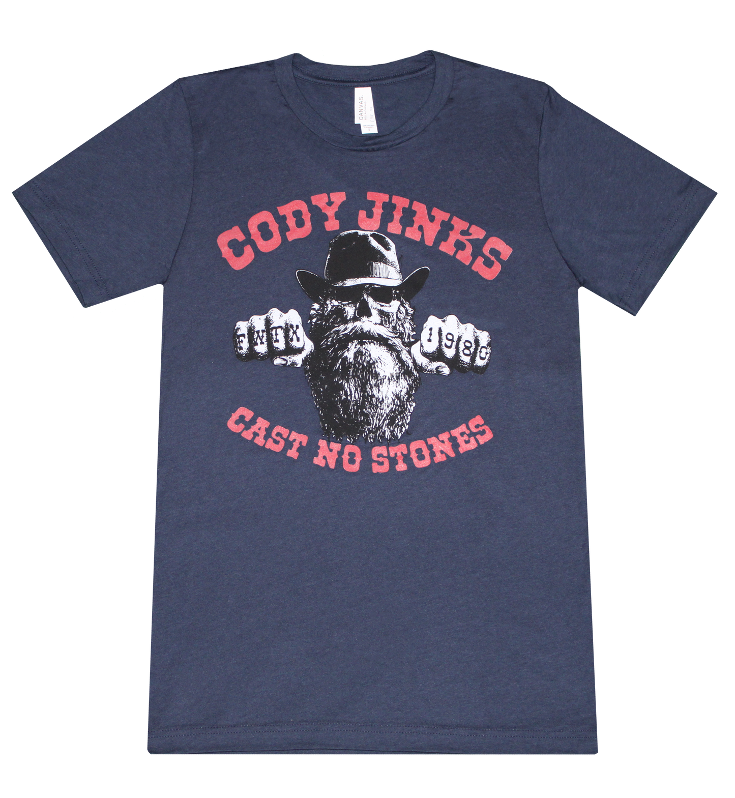 Cast No Stones Navy shirt
