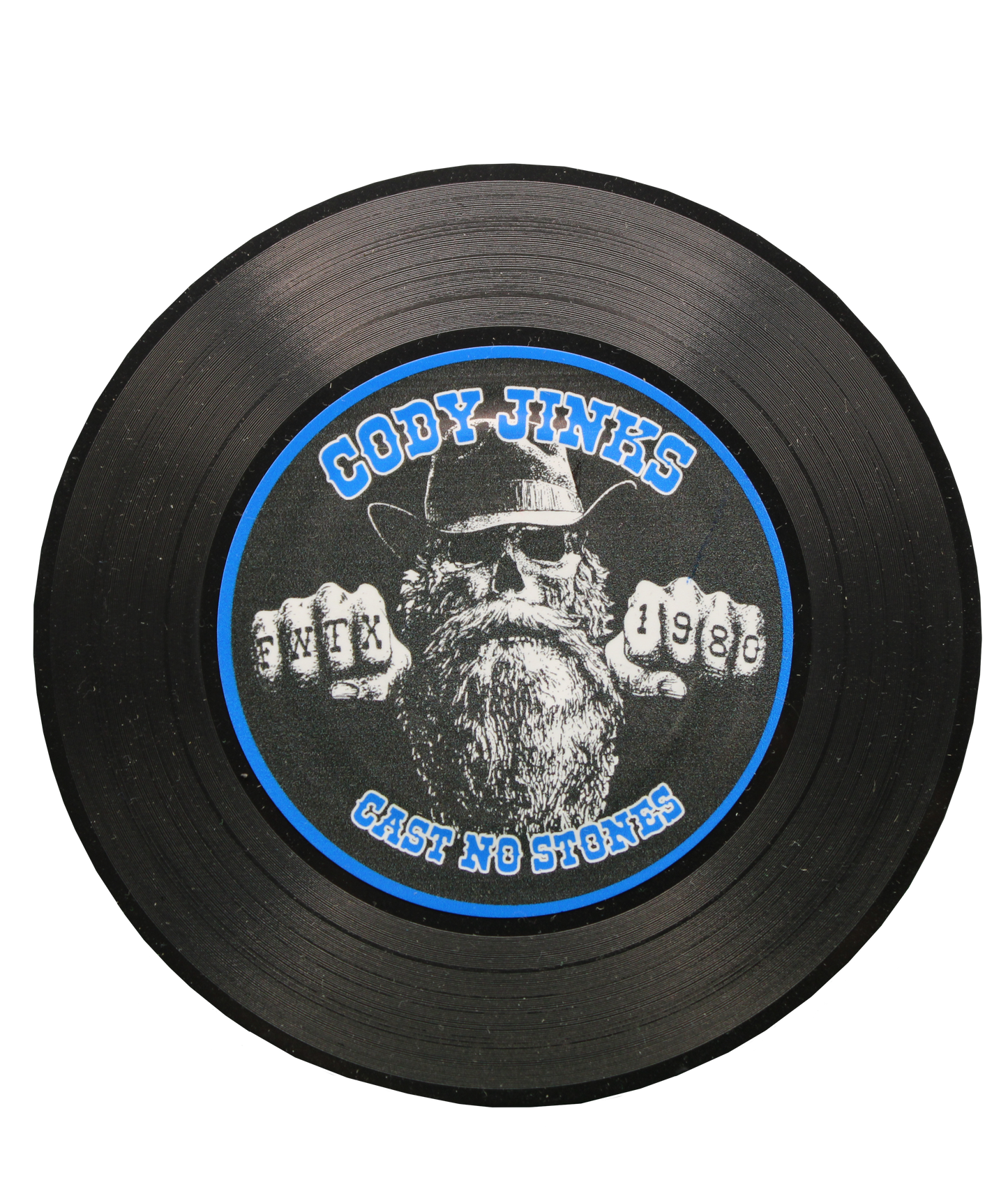 CNS BLUE Mini Record Magnet