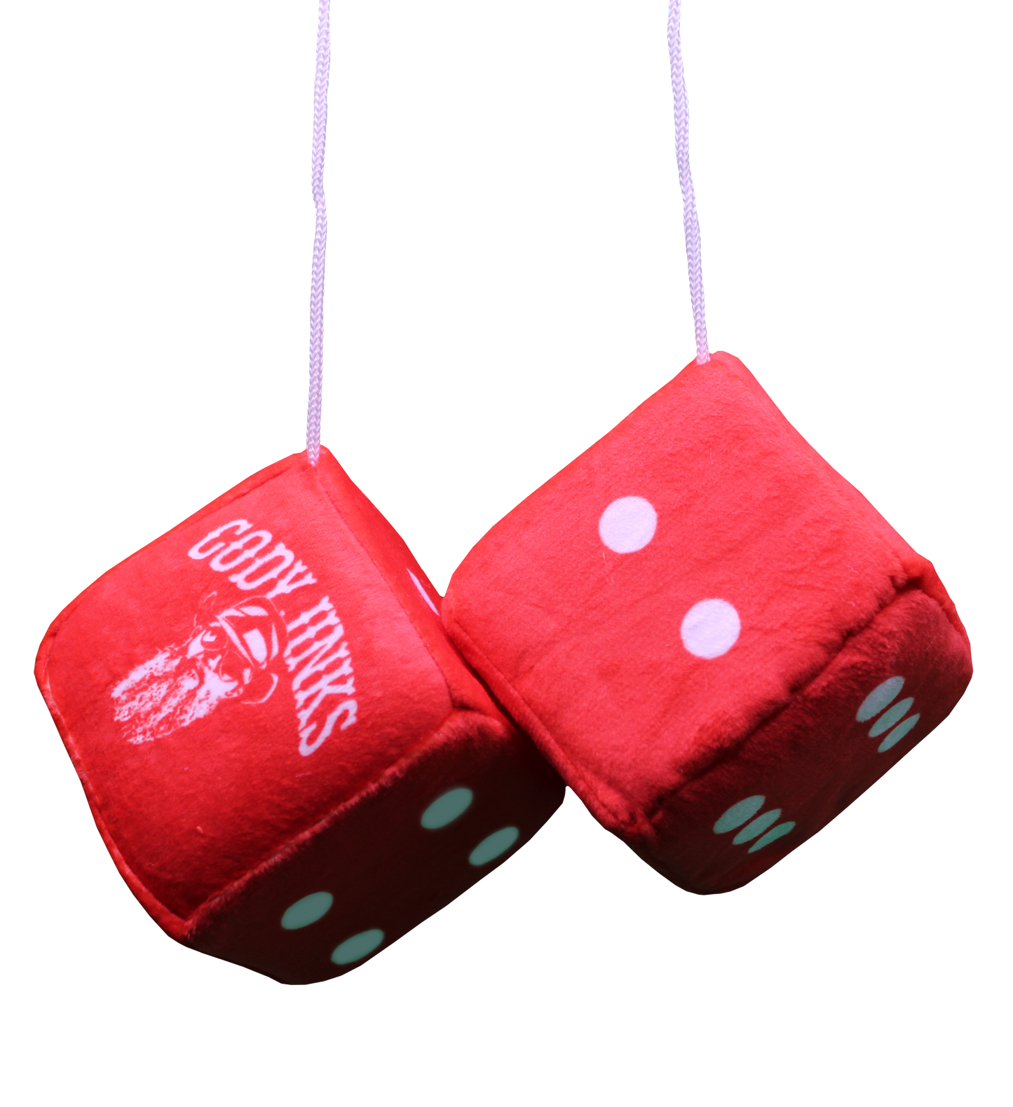 Plush Red Dice