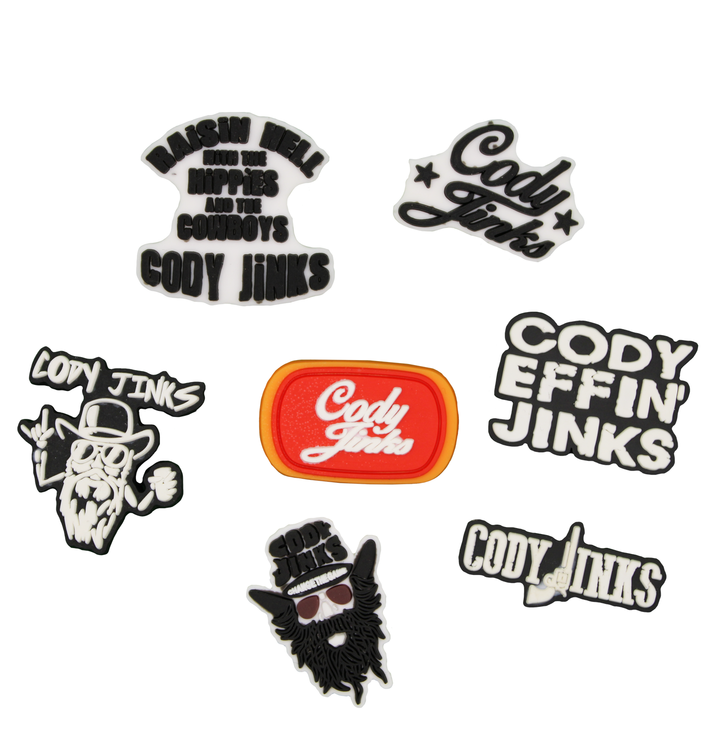 Croc Charms (Set of 7)