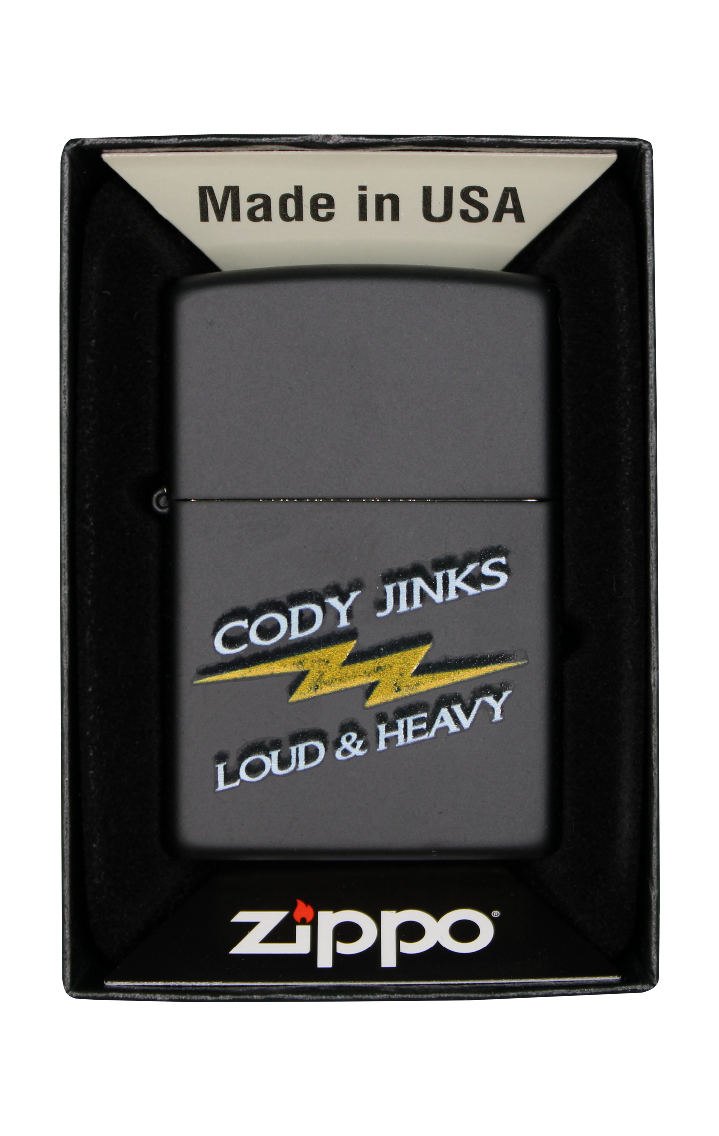L&H Bolt Zippo Lighter