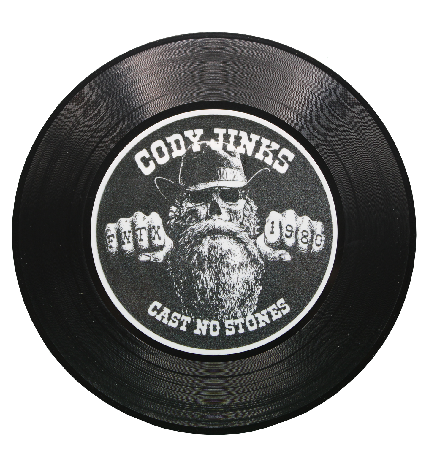 CNS BLACK Mini Record Magnet