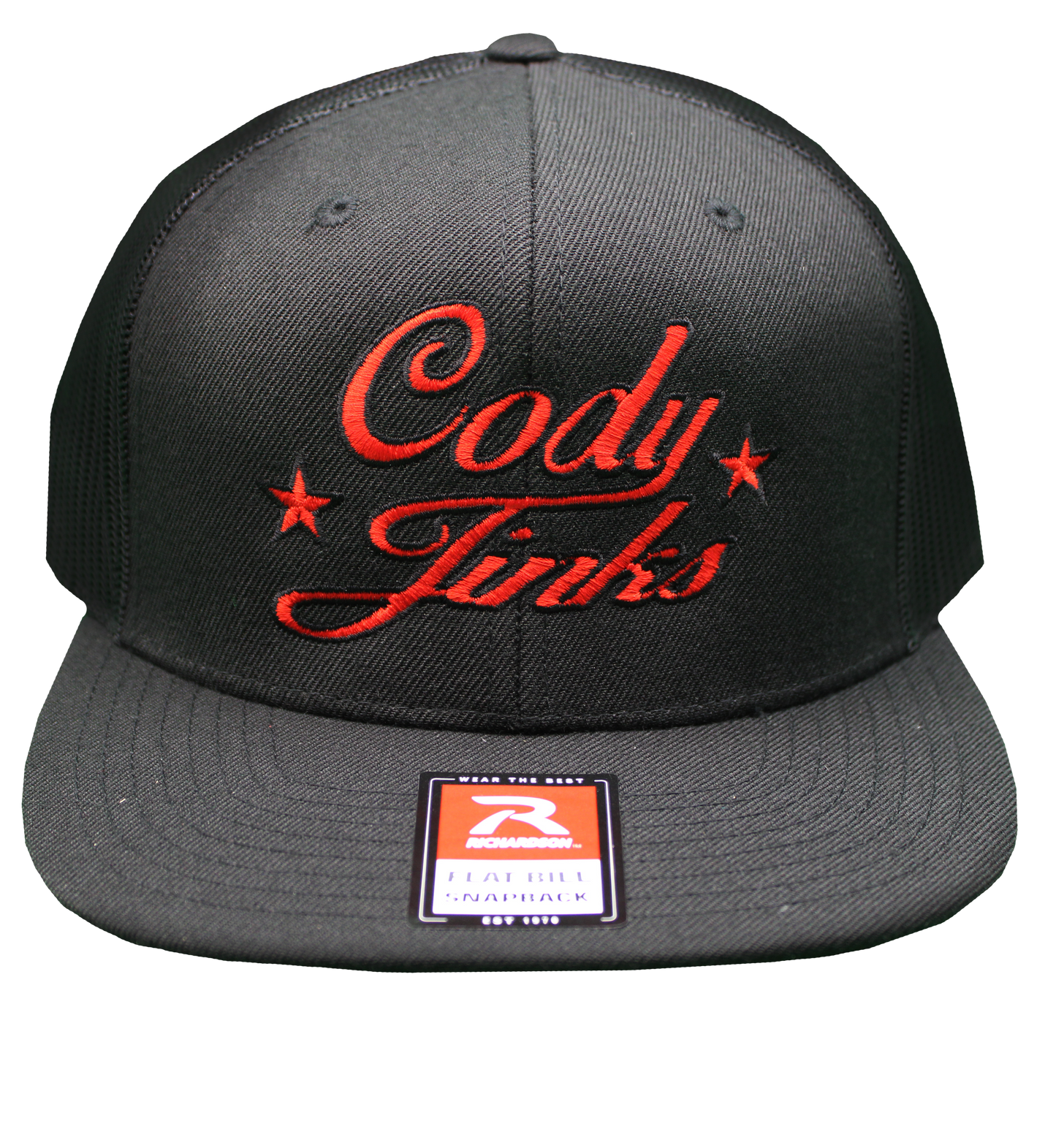 Script Flatbill BLACK Hat