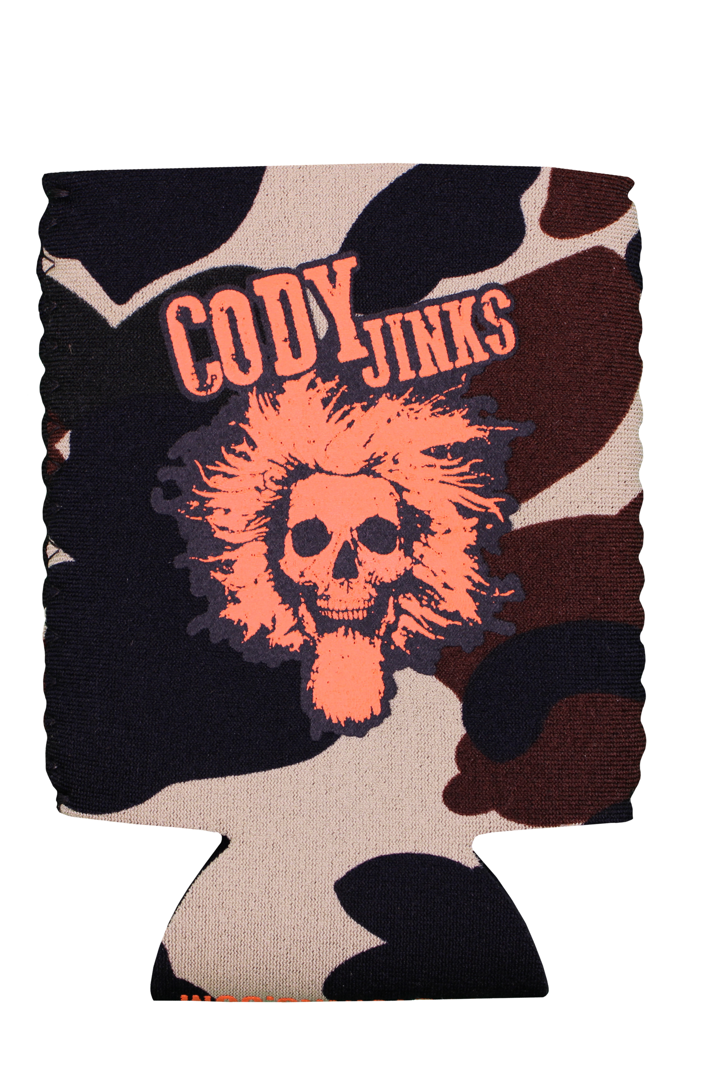 Camo Skull Koozie