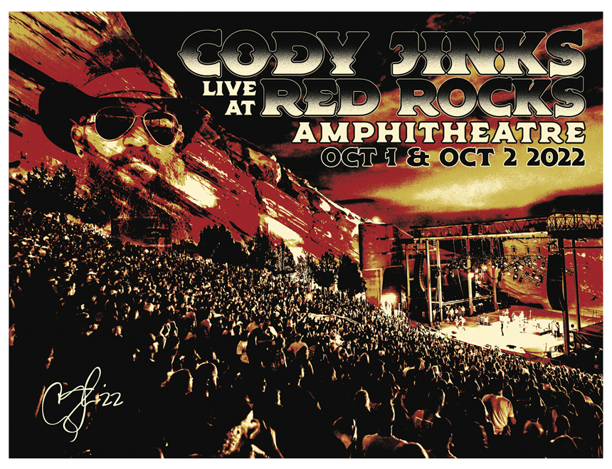Red Rocks 2022 Poster