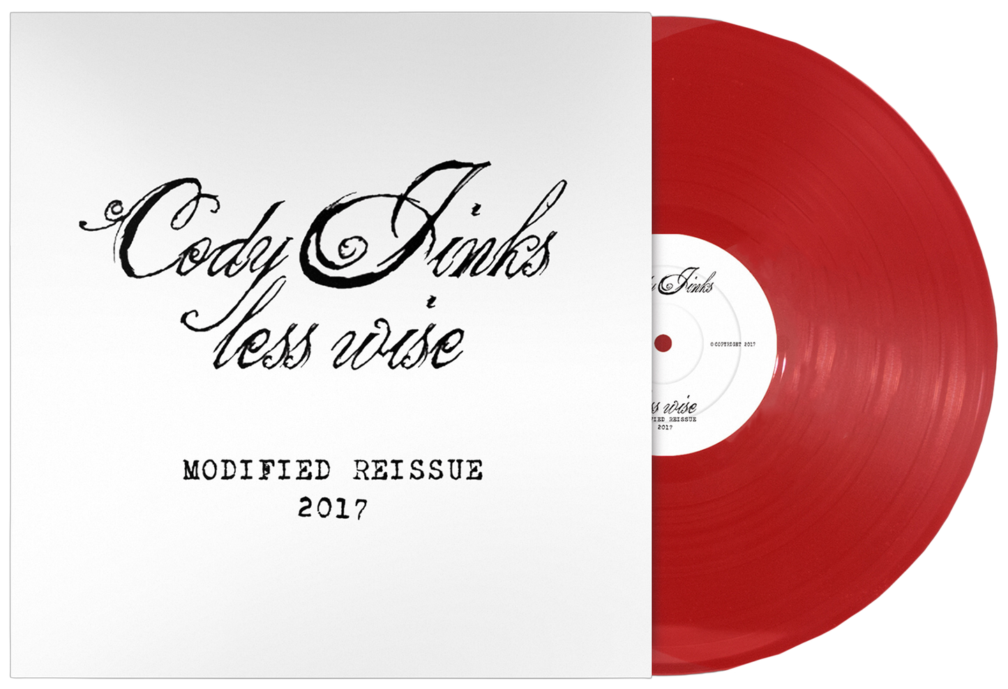 VINYL - Less Wise Modified - 180G "Translucent Red" Vinyl