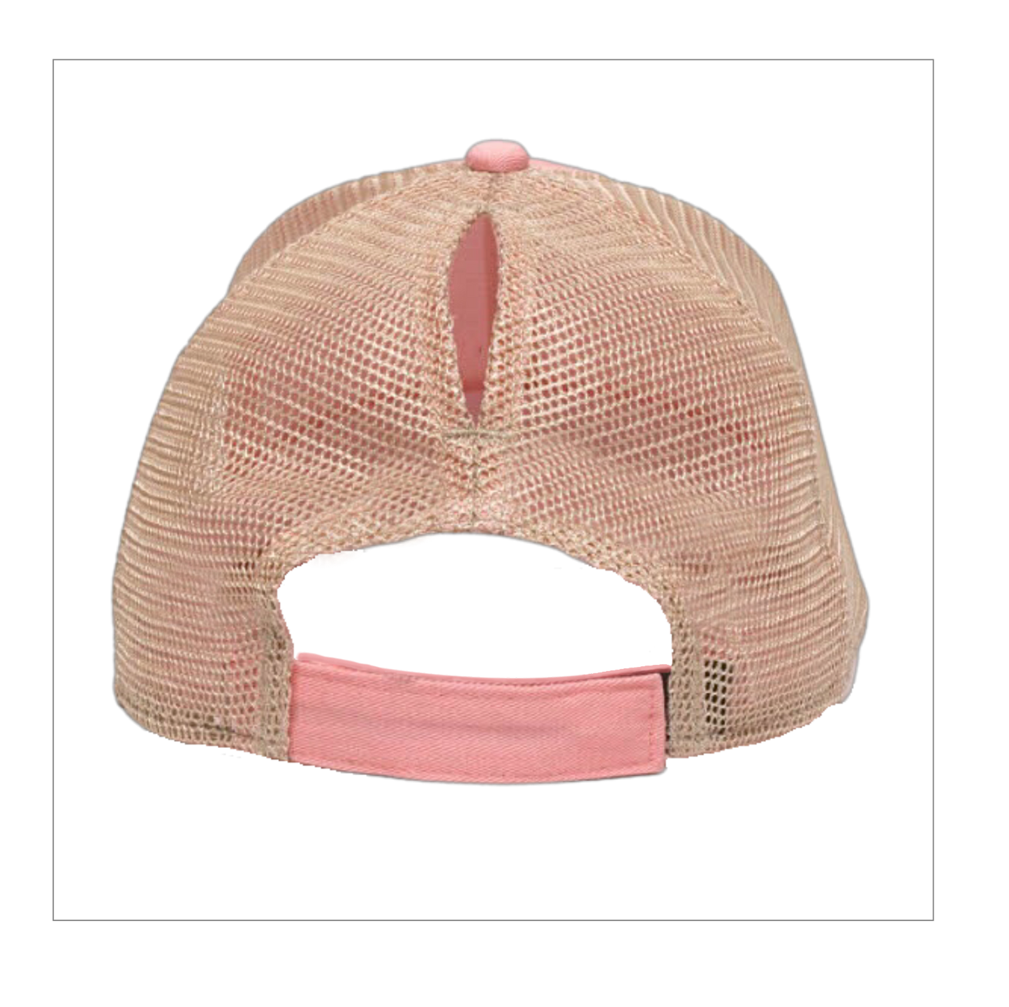Script Ladies Ponytail Hat