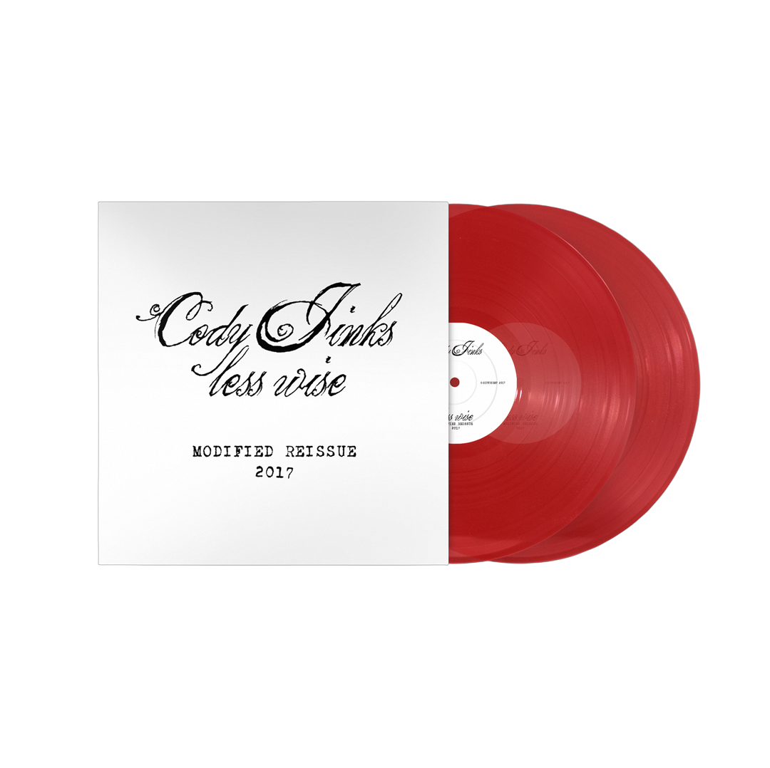 VINYL - Less Wise Modified - 180G "Translucent Red" Vinyl