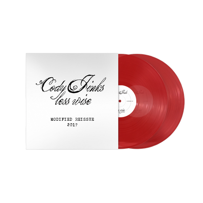 VINYL - Less Wise Modified - 180G "Translucent Red" Vinyl