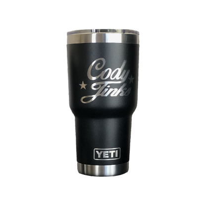 Cody Jinks Script 30oz Tumbler