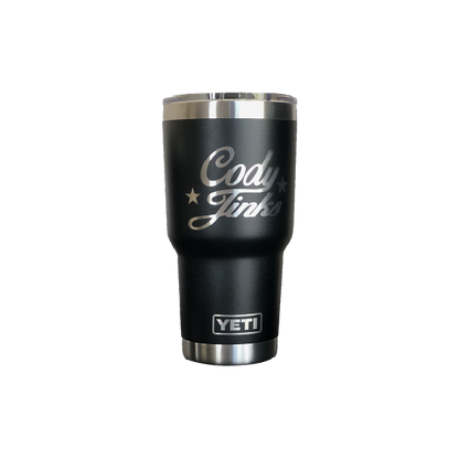 Cody Jinks Script 30oz Tumbler