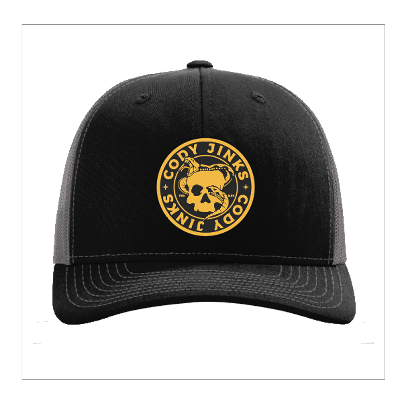 Snake/Skull Patch Hat