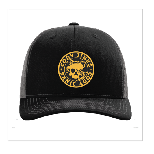 Snake/Skull Patch Hat