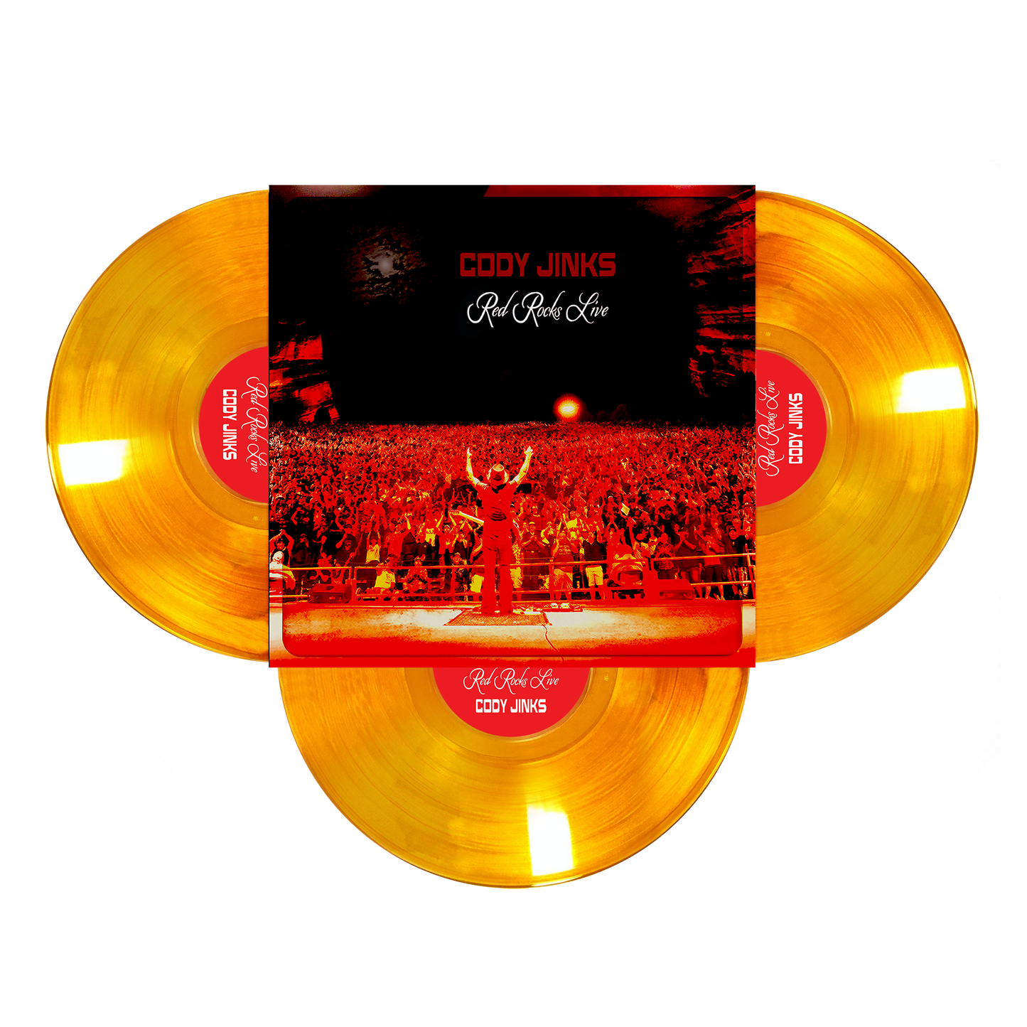 Red Rocks Live 180G Translucent Orange Vinyl