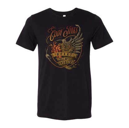 T-Shirt - "Heart Full Of Gasoline"