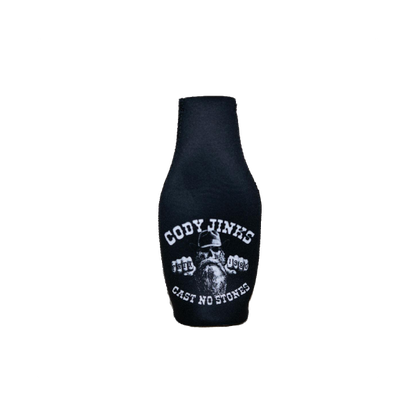 Cast No Stones Bottle Koozie