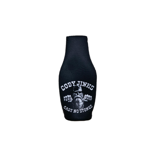 Cast No Stones Bottle Koozie