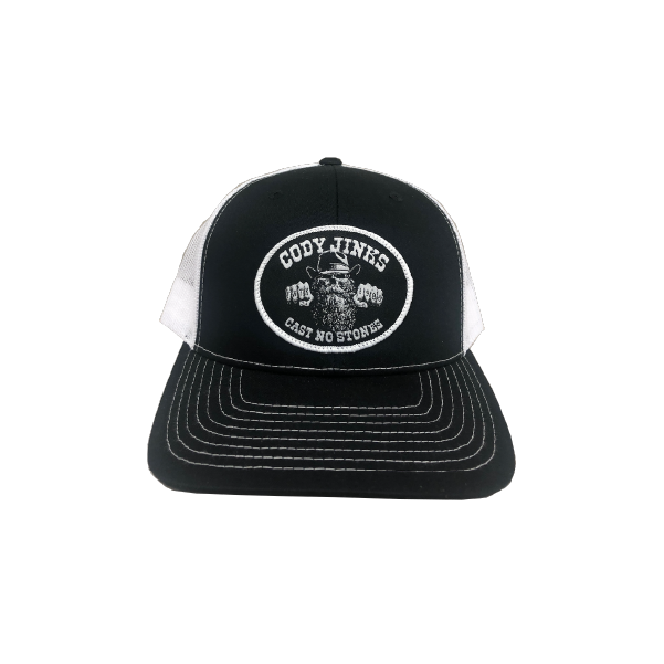 CNS Patch  Blk/White Hat