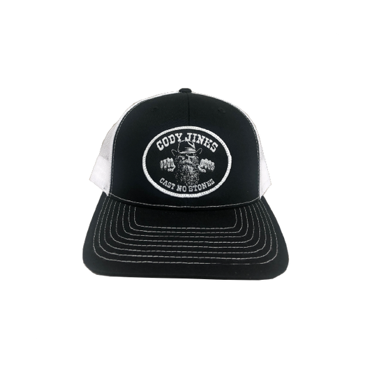 CNS Patch  Blk/White Hat