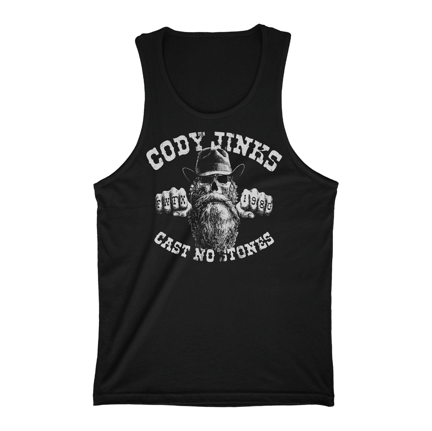 T-Shirt - Tank: "Cast No Stones"