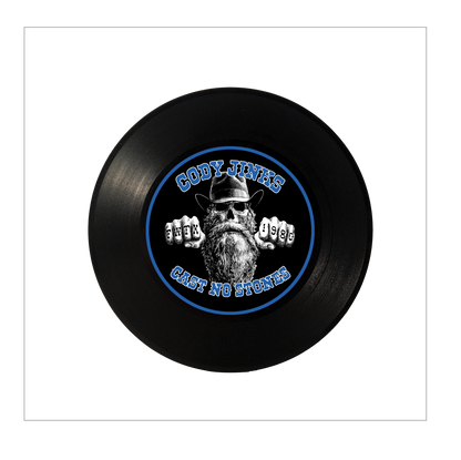 CNS BLUE Mini Record Magnet