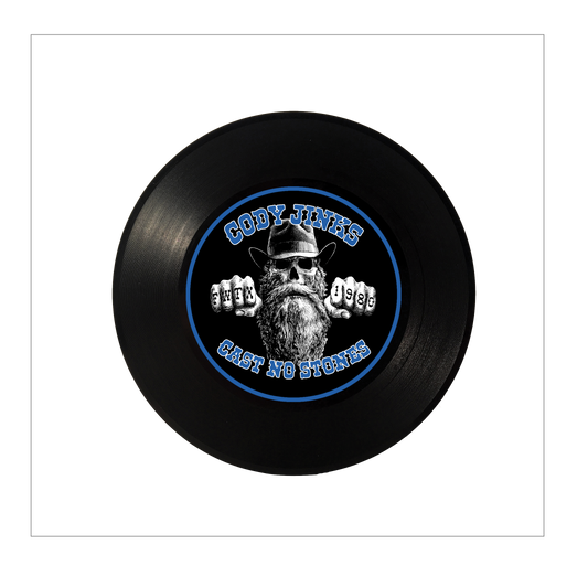 CNS BLUE Mini Record Magnet