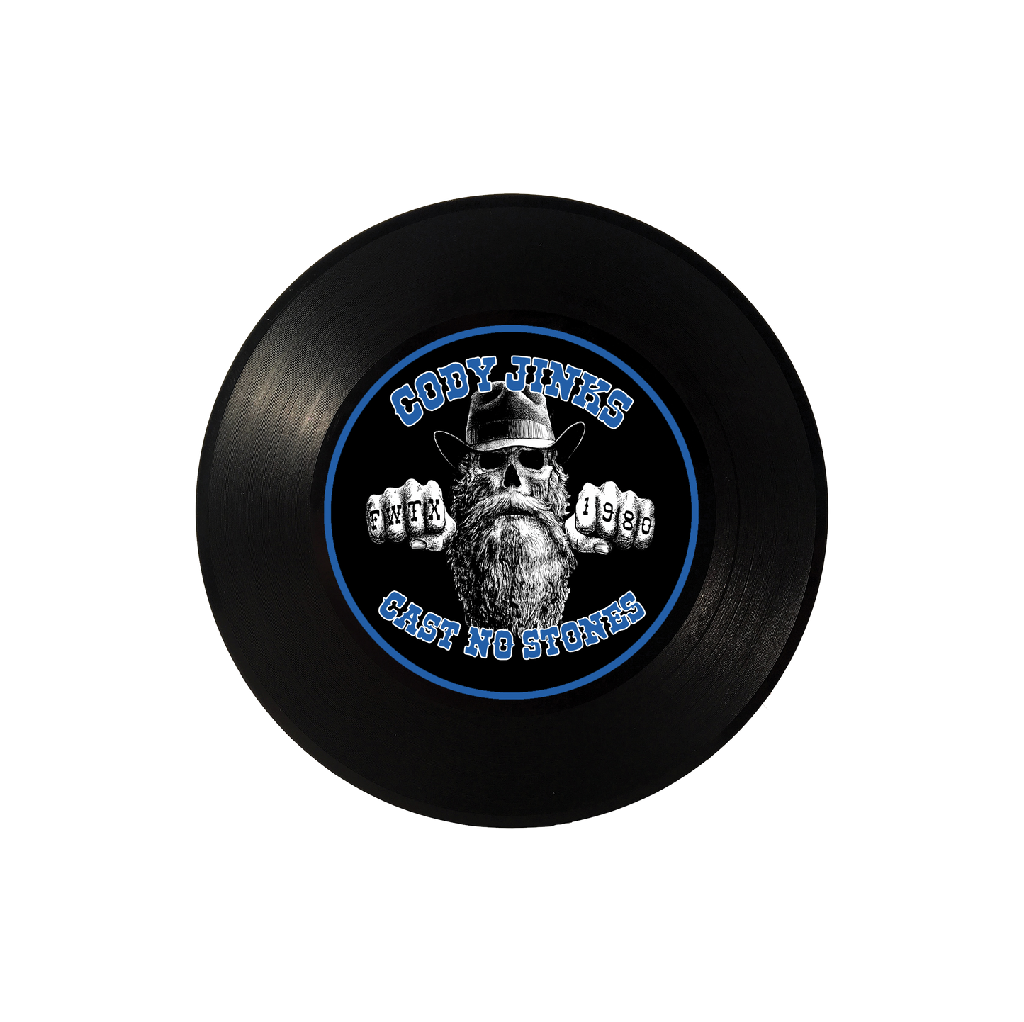 CNS BLUE Mini Record Magnet