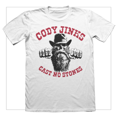 Cast No Stones White shirt