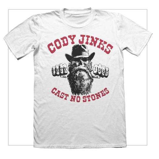 Cast No Stones White shirt