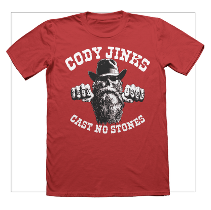 Cast No Stones Red shirt