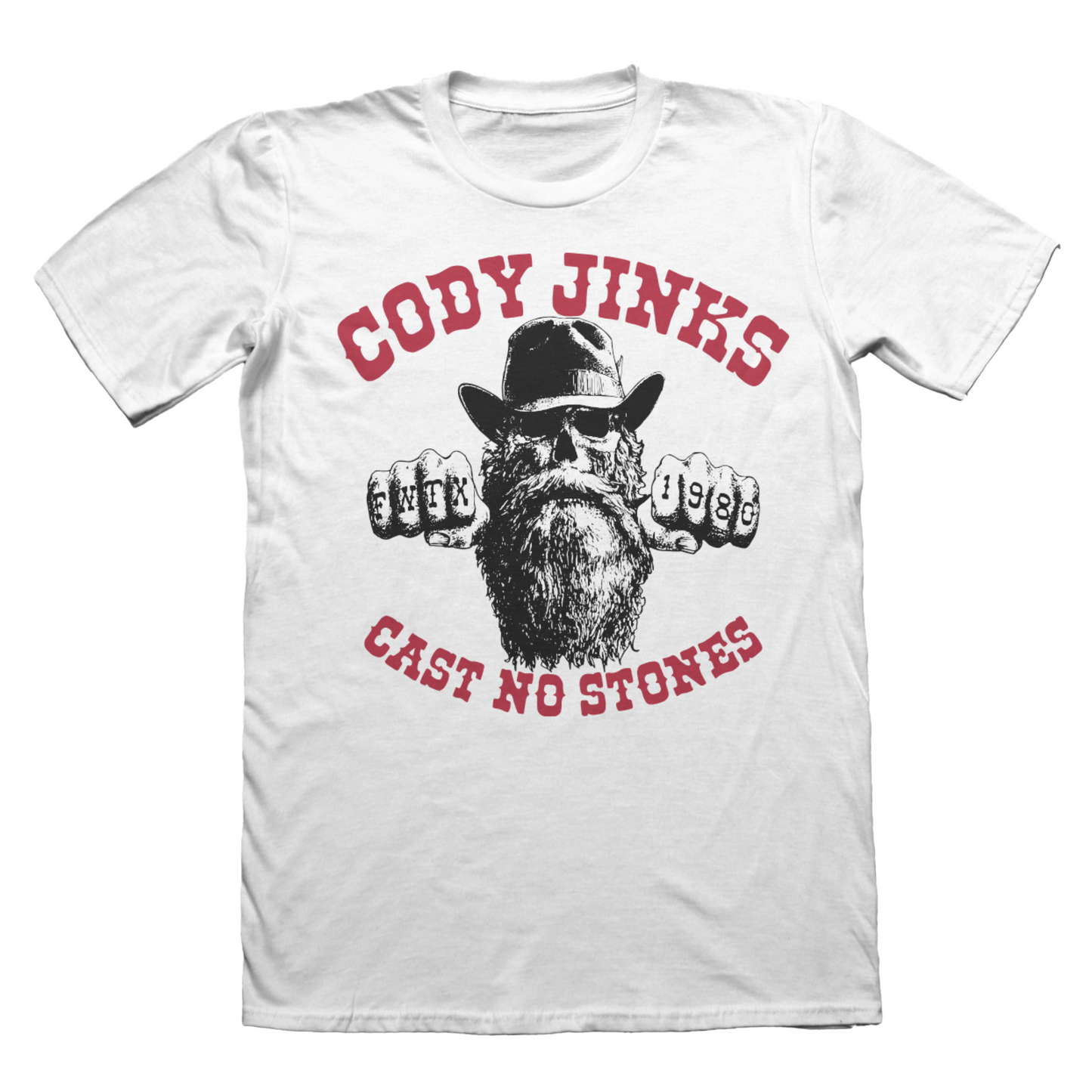 Cast No Stones White shirt