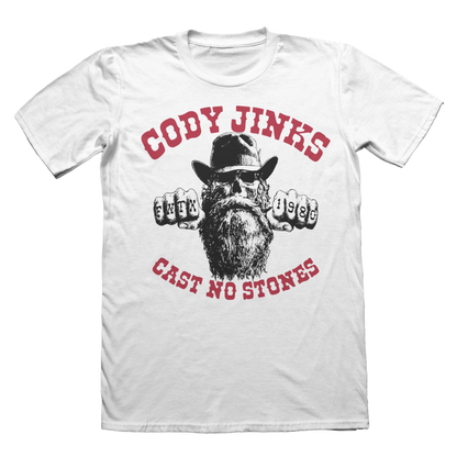 Cast No Stones White shirt