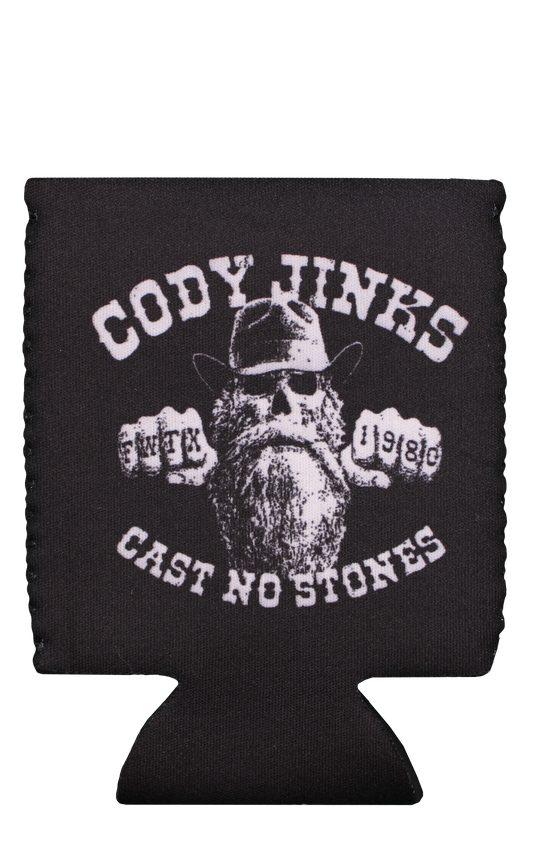 Cast No Stones Koozie