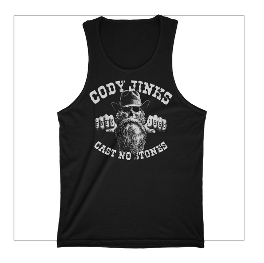 T-Shirt - Tank: "Cast No Stones"