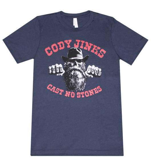 Cast No Stones Navy shirt