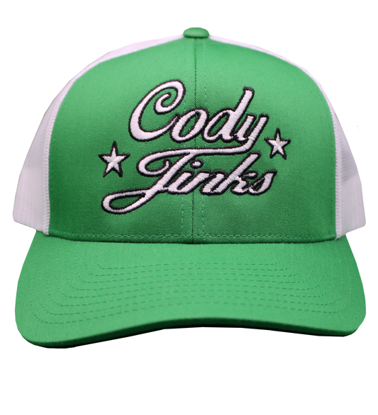 Green Cody Jinks Script Hat