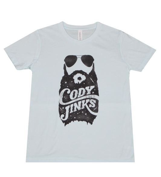 Youth Beard Silhouette (ICE BLUE)