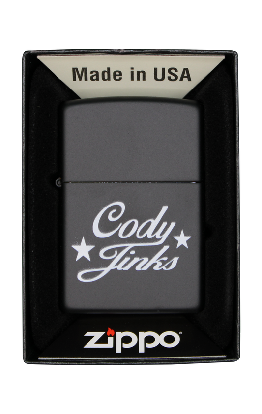 Script Zippo Lighter