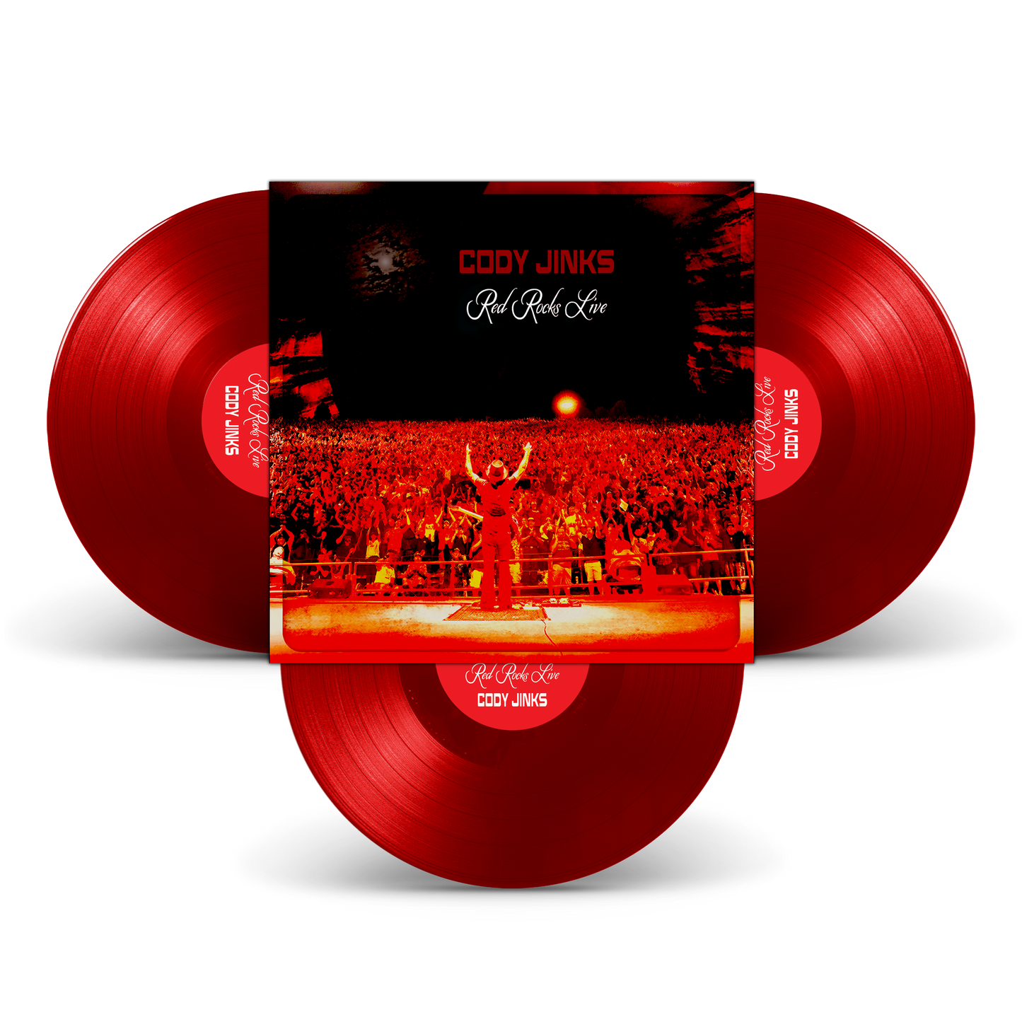 MUSIC - CJ Red Rocks Live 180G Translucent Red Vinyl