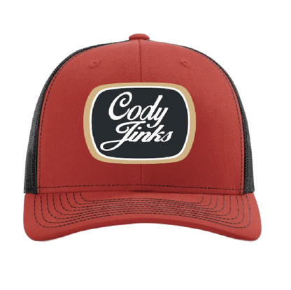 Red/Blk Patch Hat