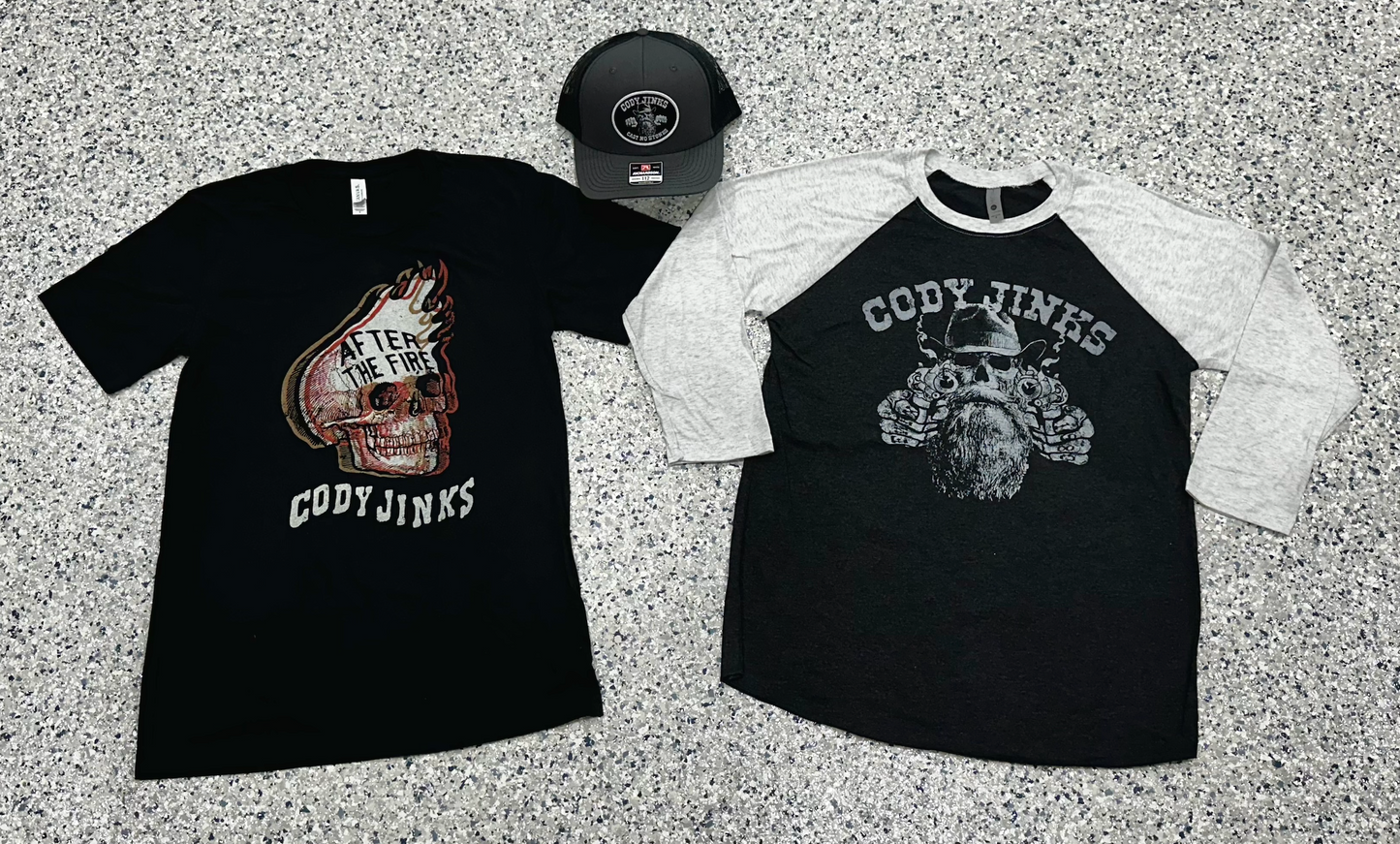 BUNDLE Smokin Guns 3/4 Sleeve raglan/ ATF shirt / CNS hat BUNDLE