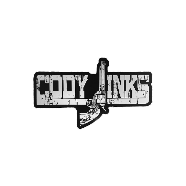 Cody Jinks Pistol Sticker