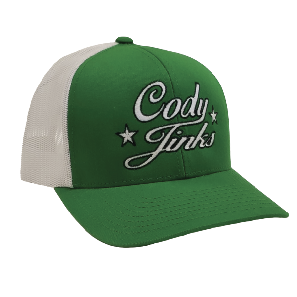 Green Cody Jinks Script Hat