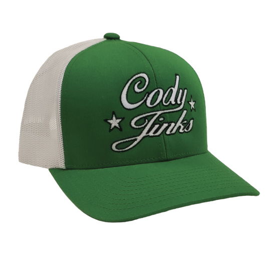 Green Cody Jinks Script Hat