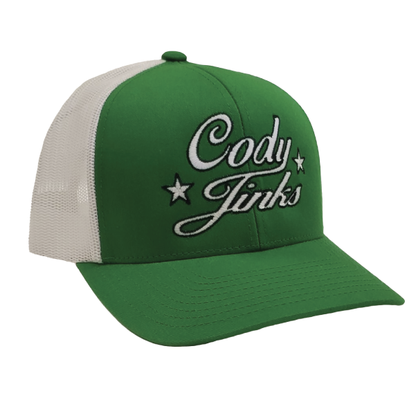 Green Cody Jinks Script Hat