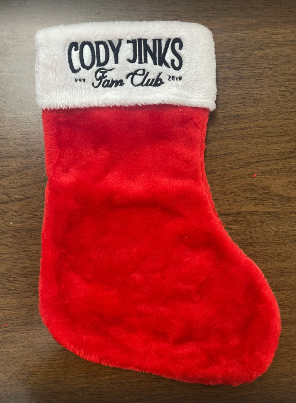 Fam Club Christmas Stocking