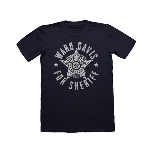 T-SHIRT  "Ward Davis for Sheriff"