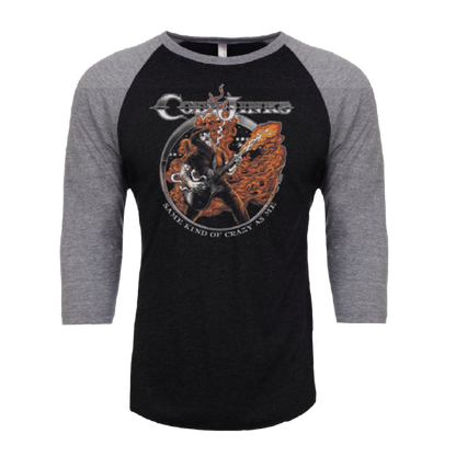 Crazy 3/4 Sleeve Raglan