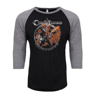 Crazy 3/4 Sleeve Raglan